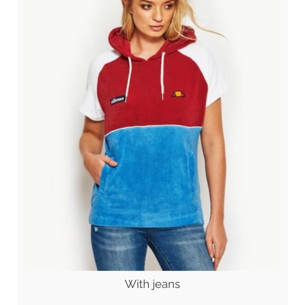 🌻(5 for $15) Before You Collection batwing sleeve floral hoodie Sz Large